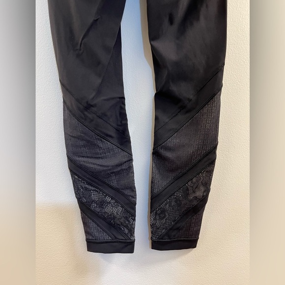 Lululemon Wunder Under High Rise Tight 25” Lace Black xx. - Picture 13 of 16